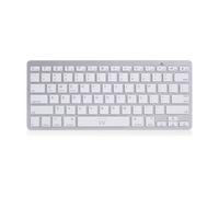 Ewent EW3161 (Blanco / Plata) - Teclado inalámbrico