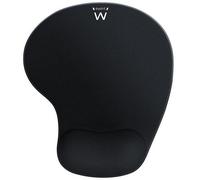 Ewent Alfombrilla para ratón EW3181 ergonómica con reposamuñecas de gel Negra