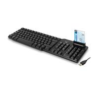 Ewent ew3251 teclado multimedia con lector de dni (qwerty italiano), c