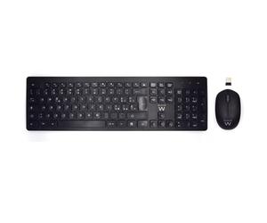 Ewent ew3255 teclado ratón incluido universal qwerty italiano negro
