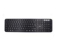 Ewent Teclado inalámbrico EW3275 — Multiconexión para Windows, Mac, iOS y Android, QWERTY Italiano