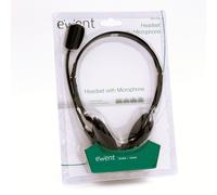 Auricular Estéreo Ewent EW3563 con Micrófono y Control de Volumen