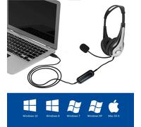 Auricular ewent ew3565 con microfono