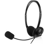 Ewent EW3567 Auriculares con Micrófono Negros