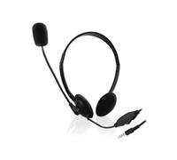 Ewent EW3567 - Auriculares de diadema abiertos para smartphone o tablets (con micrófono)