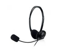 Ewent EW3568 auricular y casco Auriculares Alámbrico Diadema Calls/Music USB tipo A Negro