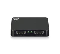 Ewent Repartidor HDMI EW3720 - 1x2 Ultra HD 4K 30 Hz USB alimentación (Negro)