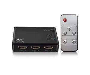 Ewent EW3730 Switch HDMI 3 Puertos + Mando