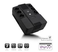 Ewent - EW3945 sistema de alimentación ininterrumpida (UPS) Línea interactiva 0,6 kVA 360 W 1 salidas AC