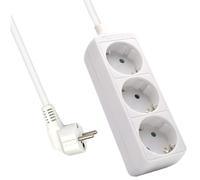 Ewent Regleta 3xSchuko Blanca