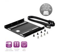 Ewent - EW7007 panel bahía disco duro 8,89 cm (3.5"") Negro