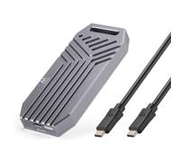 Caixa Externa M.2 Ewent EW7062 NVMe/PCIe USB-C 4 Cinza Screwless