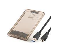 Ewent Caja HDD/SSD 2,5″ SATA, USB 3.2 Gen1 (USB-A), Carcasa externa para Disco Duro 7-9,5 mm, Velocidad 5 Gbps,instalación sin herramientas, indicador LED,para PC-Mac-PS4-Xbox,Compatible Windows/macOS