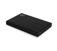 Ewent EW7072 Carcasa de disco duro/SSD USB-C 2.5" Negro