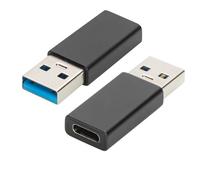 Ewent ew9650 cambiador de género para cable usb type-a usb tipo c neg