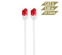 Ewent - IM1041 cable de red Blanco 5 m Cat6 U/UTP (UTP)