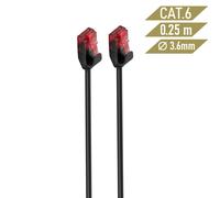 Ewent - IM1044 cable de red Negro 1 m Cat6 U/UTP (UTP)