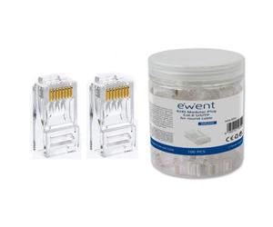 Ewent IM1205 Conector Modular CAT6 U/UTP 100 Unidades
