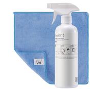 Ewent Kit de limpieza para pantallas, smartphones, iPad/tabletas, gafas, lectores de libros electrónicos, monitores, pantallas táctiles y TV, 500 ml limpiador en spray + paño de microfibra (30 x 30 cm
