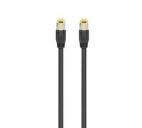Ewent Cable de Red RJ45 Cat.8.1 S/FTP 7.5m Negro