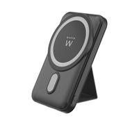 Power Bank Ewent MagSafe 10000mAh PD 22.5W Polímero de Litio Carga Inalámbrica Negra