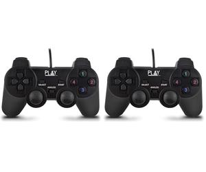 Ewent Mando Play3/PC USB (Paquete de 2)