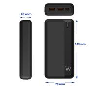 Ewent - POWER BANK 20000mAh PD 22.5W
