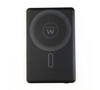 EWENT Power Bank 5000mAh UltraSlim Magsafe® PD 20W - Cargador Portátil Compacto con Entrada y Salida USB-C de Alta Velocidad, Carga Rápida PD 22.5W, Compatible con iPhone 15, Samsung, Xiaomi, iPad - C