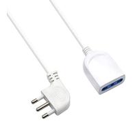 Ewent prolonga eléctrica 5mt Bianco