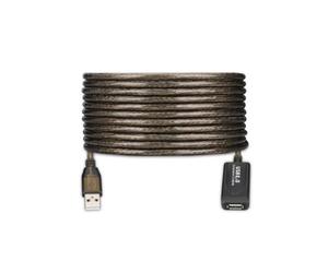 Ewent prolongador USB activo con amplificador de señal 10 metros