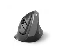 Ewent Ratón ergonómico inalámbrico EW3229 2400 DPI Gris