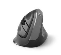 Ewent Ratón ergonómico inalámbrico EW3229 2400 DPI Gris