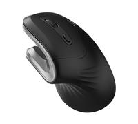 Ewent Ratón inalámbrico ergonómico, ratón Vertical inalámbrico, ratón óptico de 6 Botones con Interruptor On/Off, 3 dpi Ajustables, Receptor USB, ratón para PC, portátil, iPad, Windows, Android, Mac