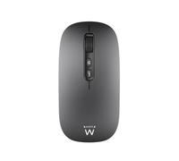 Ewent Ratón Inalámbrico Recargable EW3207 - Conexión 2.4GHz, Bluetooth 5.0 y 3.0 | Conexión Multi-dispositivo | Botón de Activación AI | Clic Silenciosos | Recargable vía USB-C | 3 Niveles de DPI Ajus