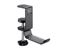 ewent soporte auriculares ajustable escritorio