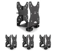 EWENT Soporte para Mini PC EW1517 hasta 27" MAX.5KG Negro (Paquete de 4)