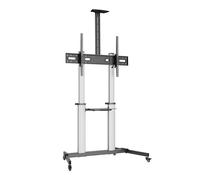 Soporte suelo con ruedas ewent vesa hasta 100 pulgadas 1000x600mm max 100kg