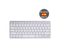 Ewent Teclado Bluetooth iOS/Android/Win Slim Plata