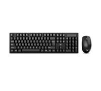 Pack Teclado PT + Ratón Inalámbrico (Negro) - EWENT