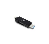 Ewent Lector de tarjetas EW1075 All-in-One USB 3.1 Gen 1 Tipo C/Tipo A compacto