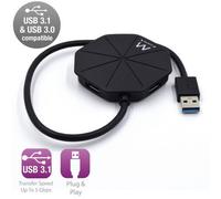 Ewent USB 3.2 a USB A 4 Puertos