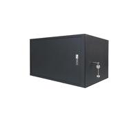 Ewent Armario mini rack de seguridad 19 pulgadas RWS 6U – 560x400x325 mm – Negro