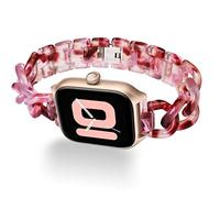 EWENYS Correa de Resina de Lujo para Mujeres, Compatible con Garmin vívomove Luxe Style Venu Sq 2 40mm 43mm Amazfit GTS 4 3 2 2e mini correa de repuesto(20mm)