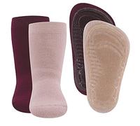 Ewers Calcetines Antideslizantes Uni SoftStep para Niños, Suela Antideslizante, MADE IN GERMANY, 2 Pares, Talla 39-42