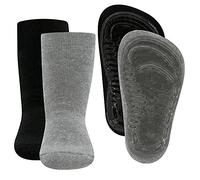 Ewers Calcetines Antideslizantes Uni SoftStep para Niños, Suela Antideslizante, MADE IN GERMANY, 2 Pares, Talla 25-26
