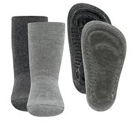 Ewers Calcetines Antideslizantes Uni SoftStep para Niños, Suela Antideslizante, MADE IN GERMANY, 2 Pares, Talla 39-42
