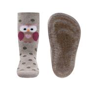 EWERS Calcetines 'Eule' beige oscuro / marrón rojizo / negro / offwhite 23-24 beige oscuro / marrón rojizo / negro / offwhite