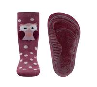 EWERS Calcetines 'Eule' gris claro / lila claro / lila oscuro / rojo vino 31-34 gris claro / lila claro / lila oscuro / rojo vino