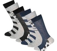 EWERS Calcetines gris / greige / negro / blanco 31-34 gris / greige / negro / blanco