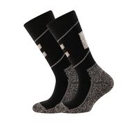 EWERS Calcetines gris moteado / negro 39-42 gris moteado / negro